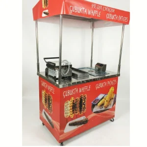 çubukta patates waffle tezgahı