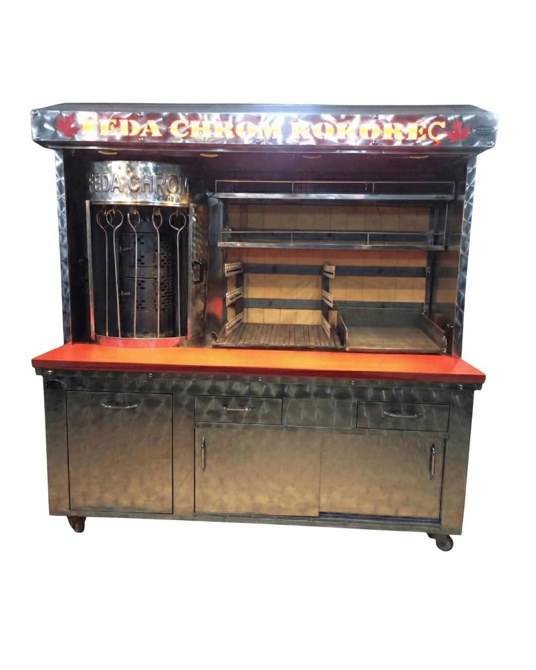 Yeni Nesil Otomatik Kokoreç Tezgahı 3 yeni nesil otomatik kokoreç tezgahı